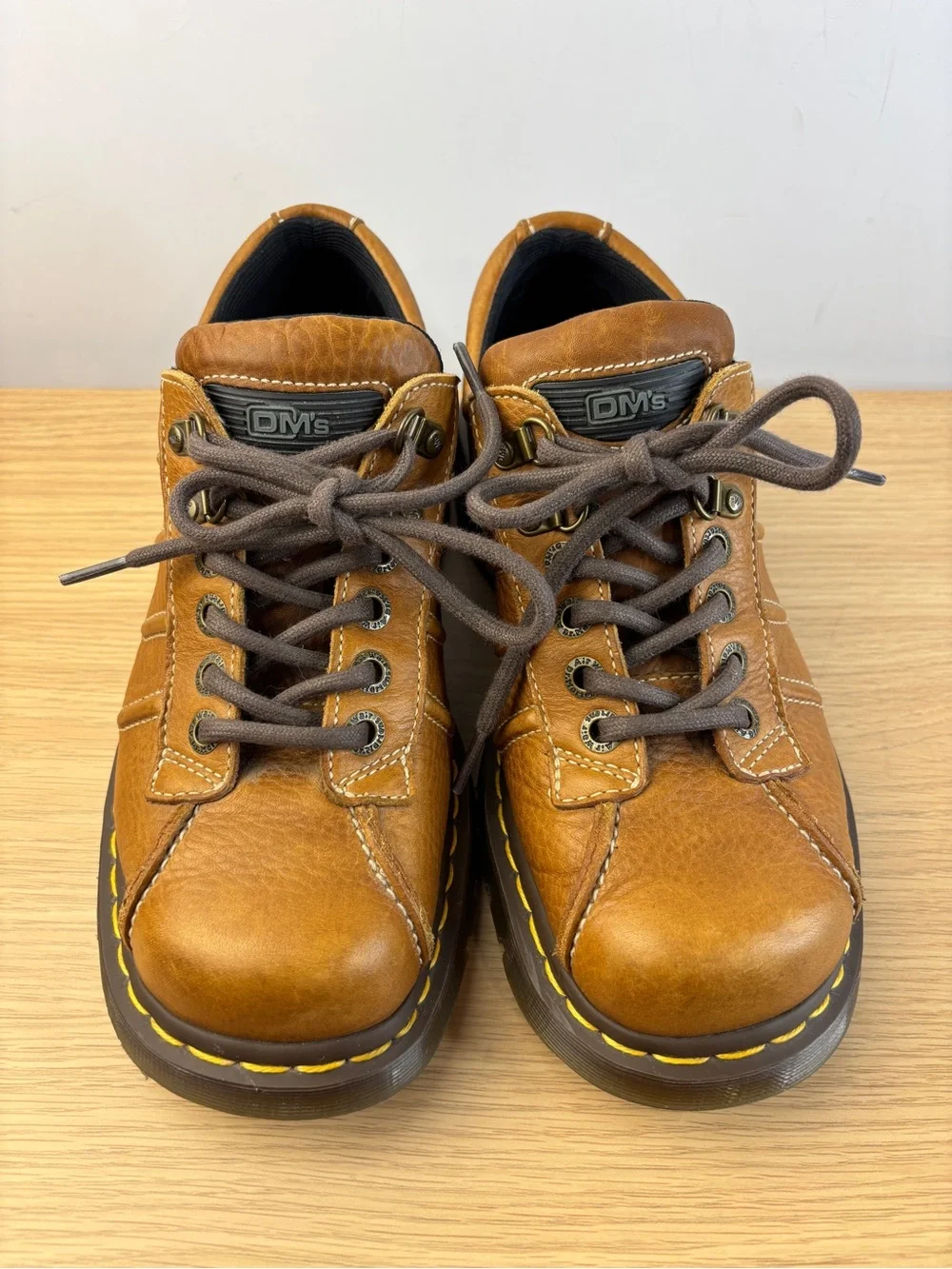 Y2K Vintage Light Brown Chunky Sole Dr. Martens Shoes Woman’s 10 Men’s 9
